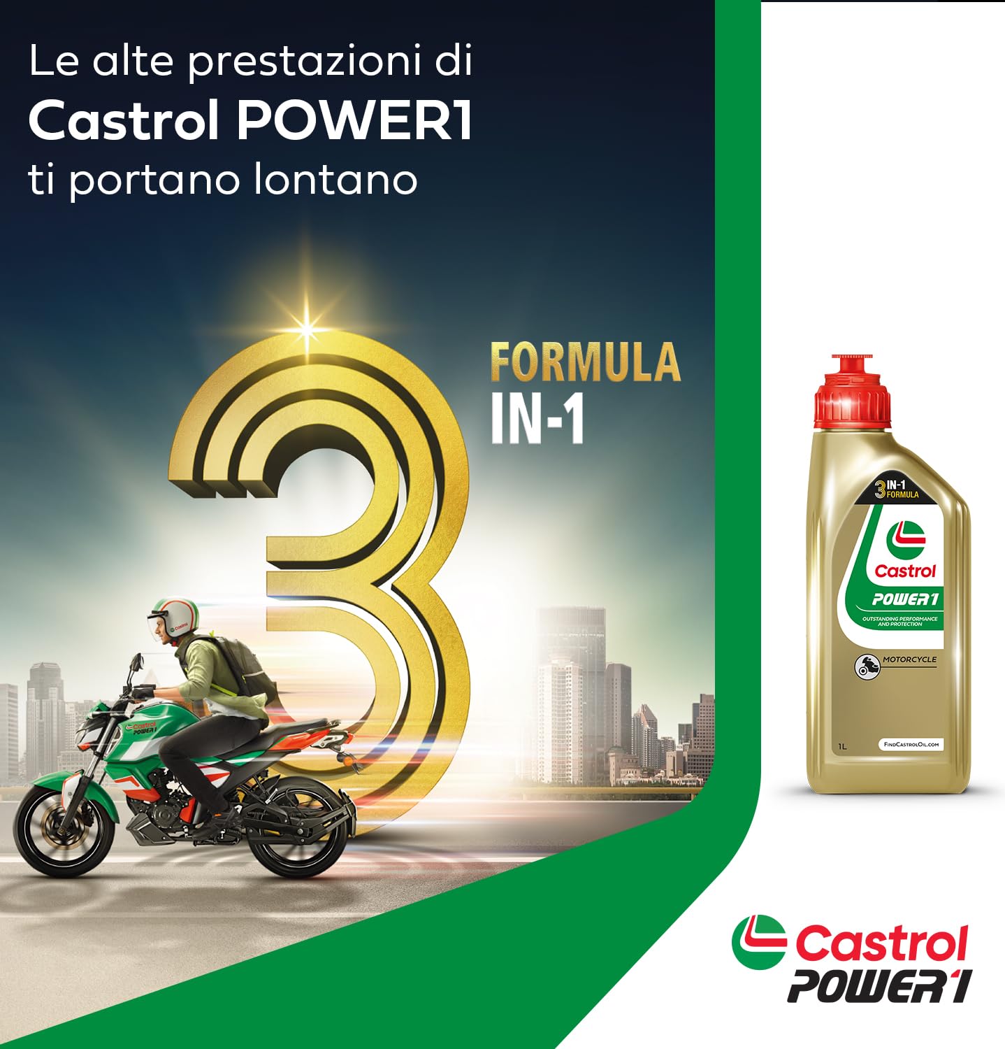 OLIO CASTROL POWER 1 2T 1L