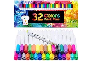 Permanent Fabric Markers for Canvas Tote Bags and More