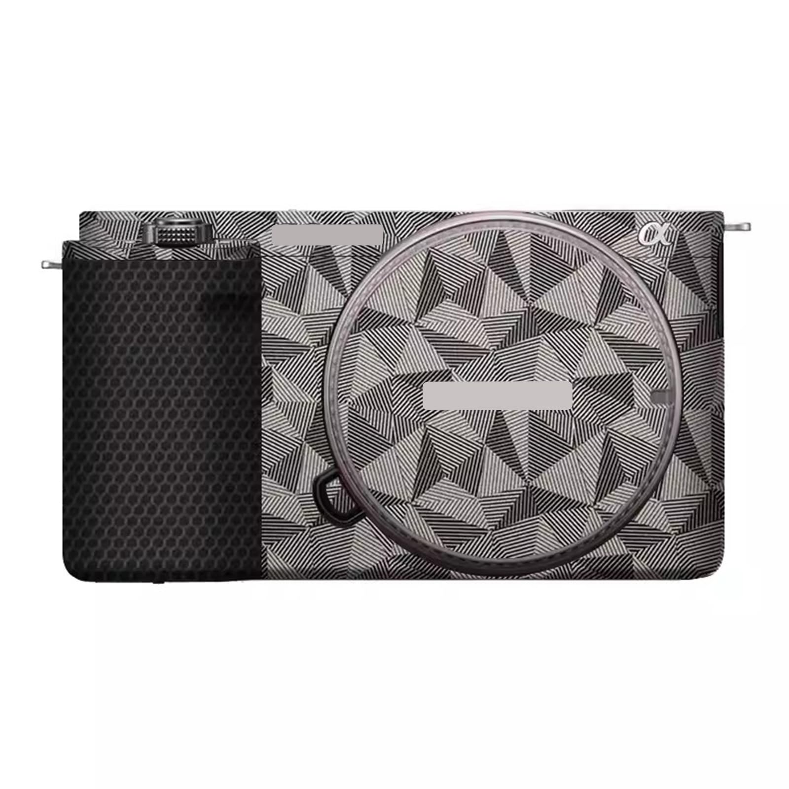 Film de protection en vinyle triangle titane pour Sony ZV-E1