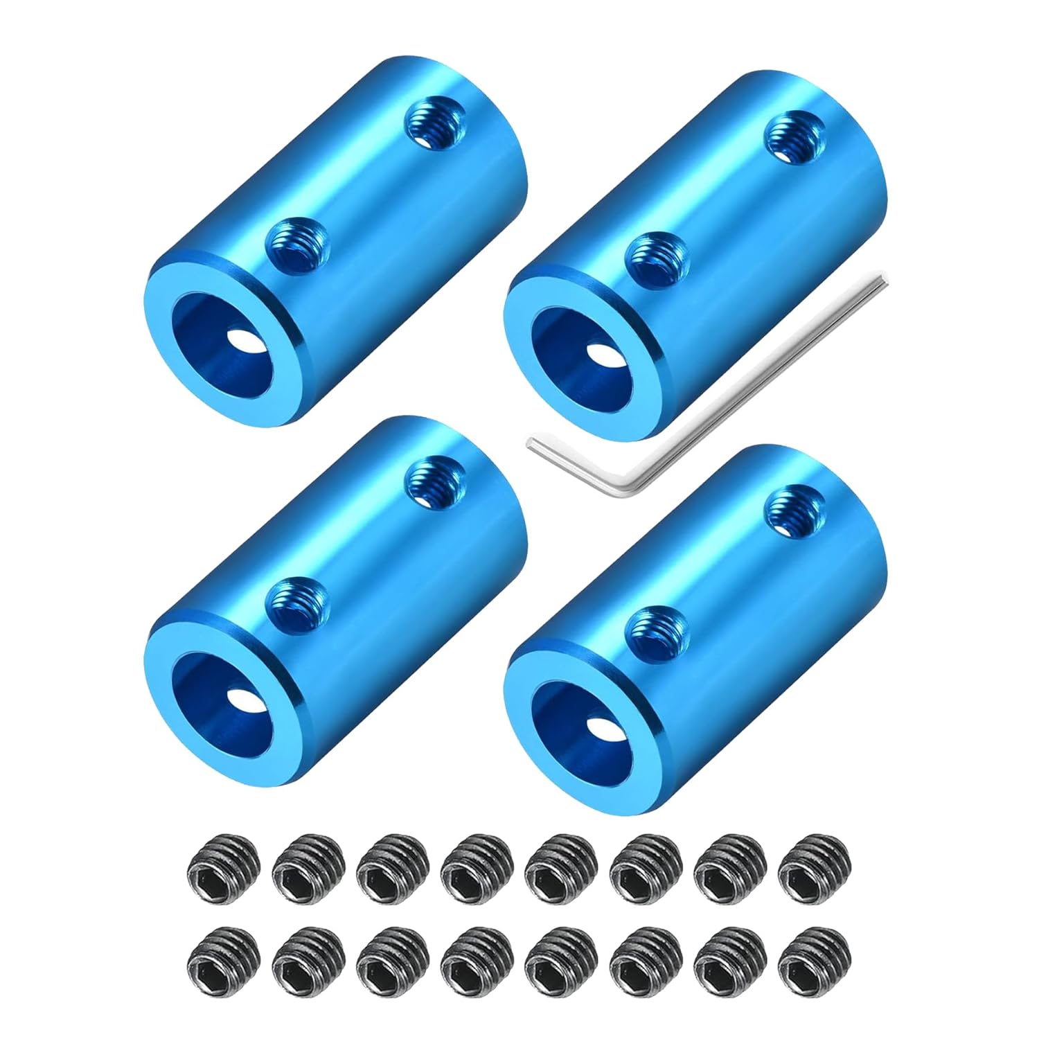 10mm To 10mm Bore Rigid Coupling Set Screw L22XD16 Steel Shaft Coupler Price In Bangladsh - View #7