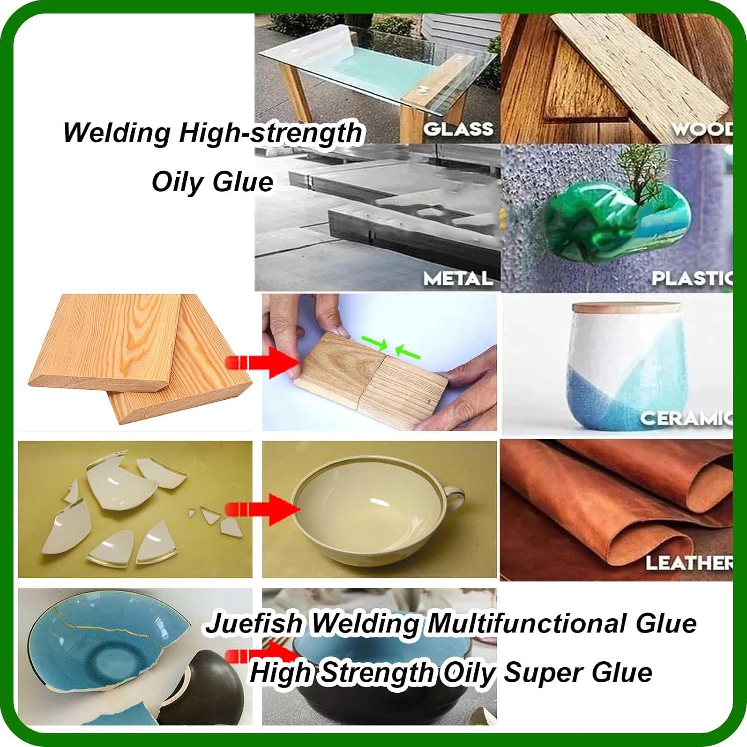 Welding High-Strength Oily Glue, Welding Multifunctional High Strength Oily Super Glue for Everything (2pcs)