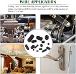 Keadic 450Pcs Set Screws 15 Sizes Cup Point Set Screws Allen Head Hex Socket Head Grub Screws Internal Hex Drive Cup-Point Screw Assortment Kit for Bathroom Fixtures, M3 M4 M5 M6 M8, Metric, Black