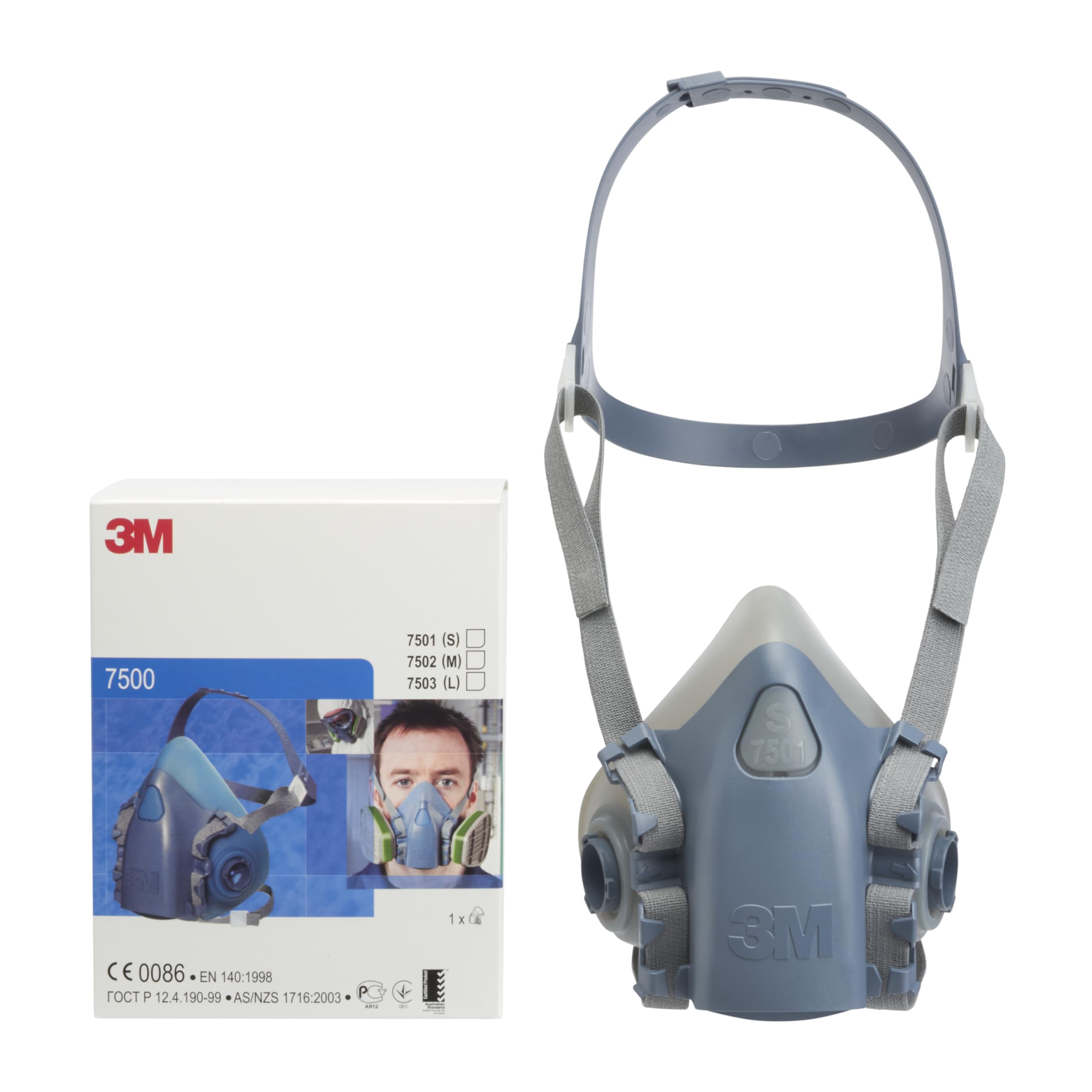 3M 7501 - Respirador para mascarillas de seguridad
