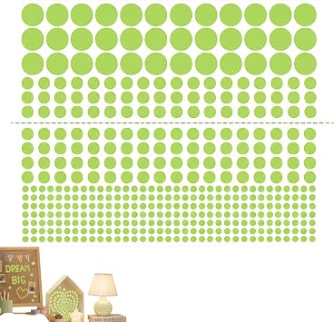 407Pcs Glow in The Dark Stickers, Removable Self-Adhesive Luminous Dots for Room, Party Decor, Night Sky and Home Art Stickers