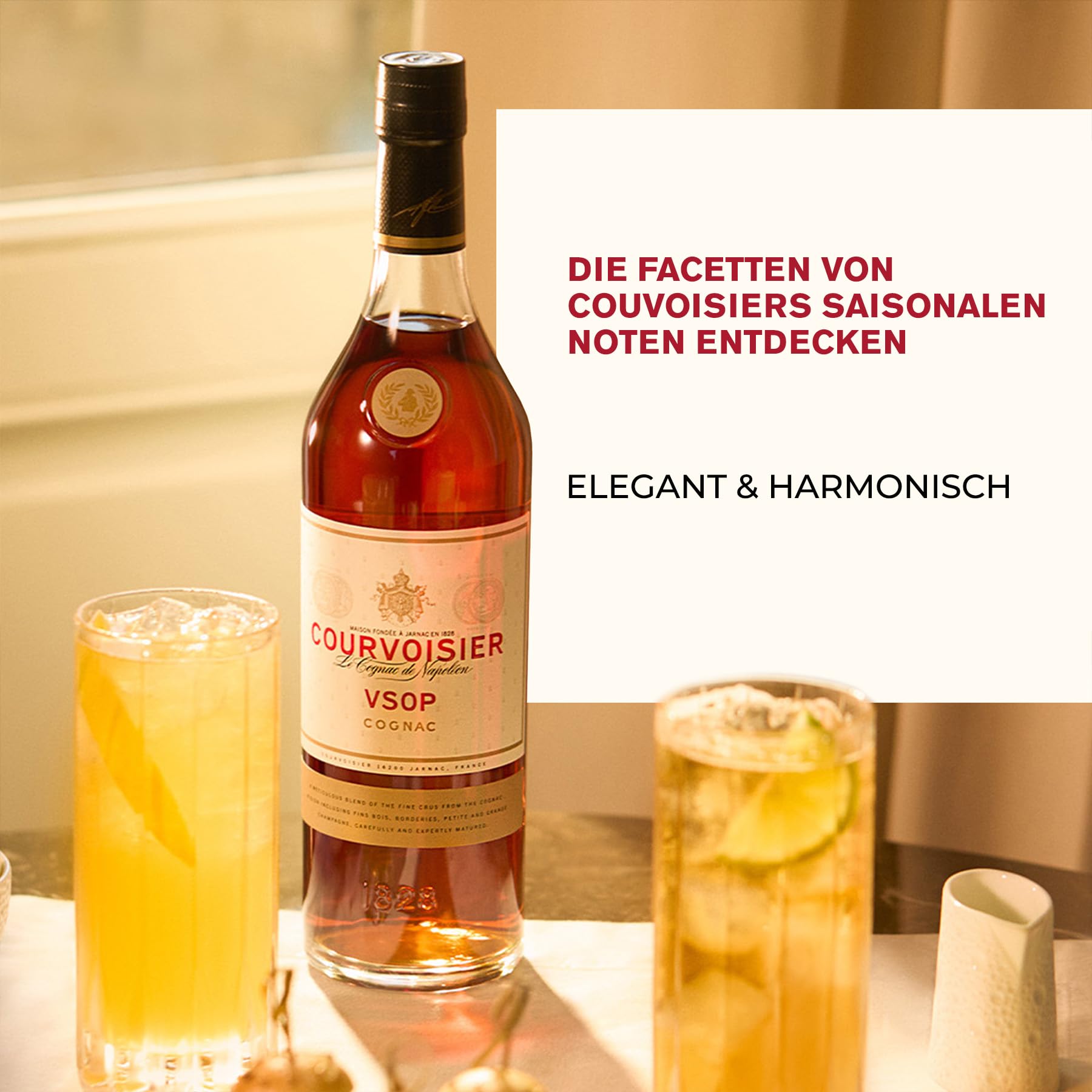 Courvoisier VSOP Cognac 40% Vol. 0,7 l Geschenkverpackung