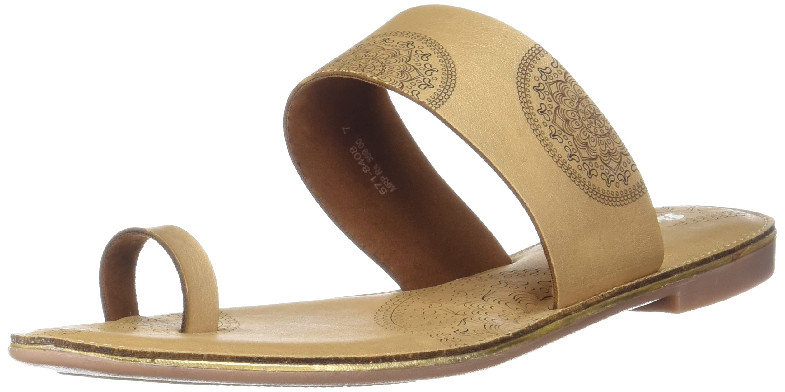 BATA womens Eli Tr Gold Slipper - 5 UK (5718808) (B09318BZ69) Amazon Price History, Amazon Price Tracker