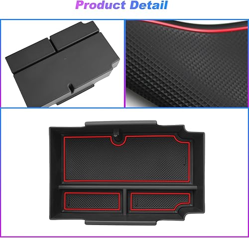 Miniatura 5 de SXCY Organizador de consola Subaru Crosstrek Impreza 2024, bandeja organizadora de consola Crosstrek 2024 para accesorios Crosstrek 2024, bandeja de