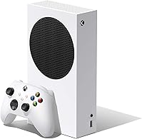 2021 Microsoft Xbox Series S 512GB Game All-Digital Console, One Xbox Wireless Controller, 1440p Gaming Resolution, 4K Streaming, 3D Sound, WiFi, White (Renewed)