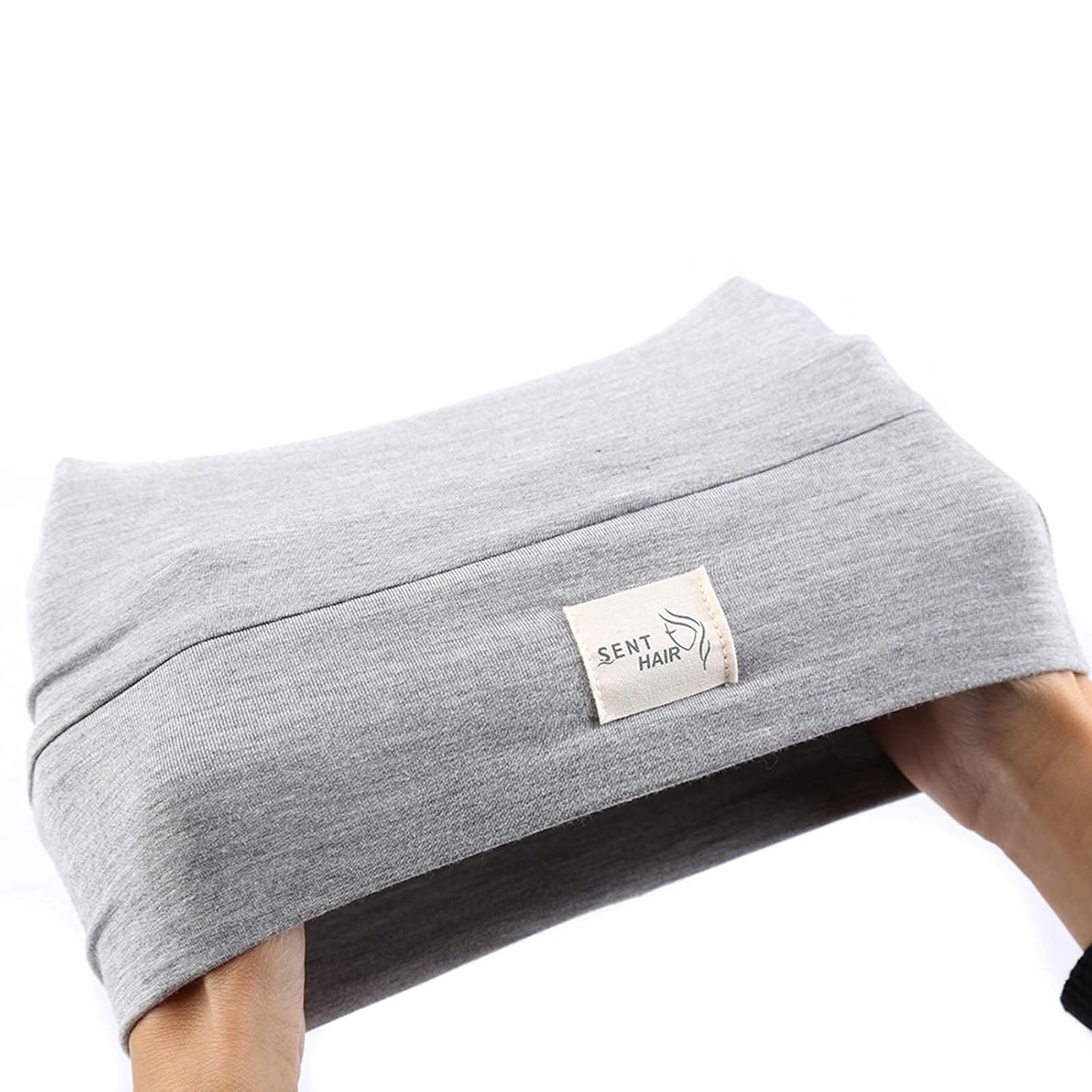 Kids Satin Lined Bonnet Modal Cotton Sleep Cap, Adjustable Slouchy Beanie for Kids/Teens/Children/Toddlers Night Sleeping (4-10 Years Old, Gray)
