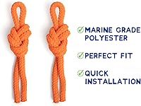 Vista 7 de Cesta para pestillos y asas de cuerda RTIC 65 y Blaze Orange - Paquete de accesorios