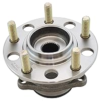 Vista 48 de TRQ Juego de 2 rodamientos de rueda trasera y conjunto de cubo con sensor ABS compatible con Ford Transit Connect 2014-2018