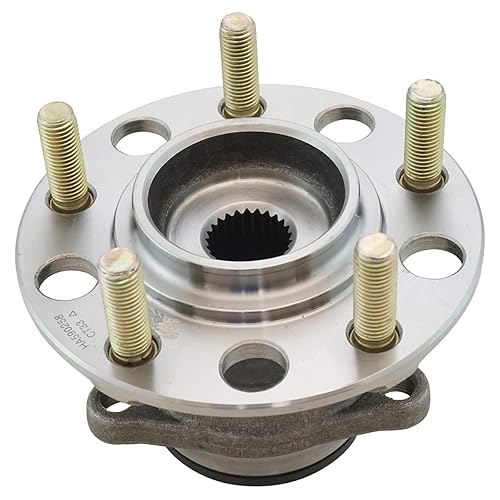 Vista 48 de TRQ Juego de 2 rodamientos de rueda trasera y conjunto de cubo con sensor ABS compatible con Ford Transit Connect 2014-2018