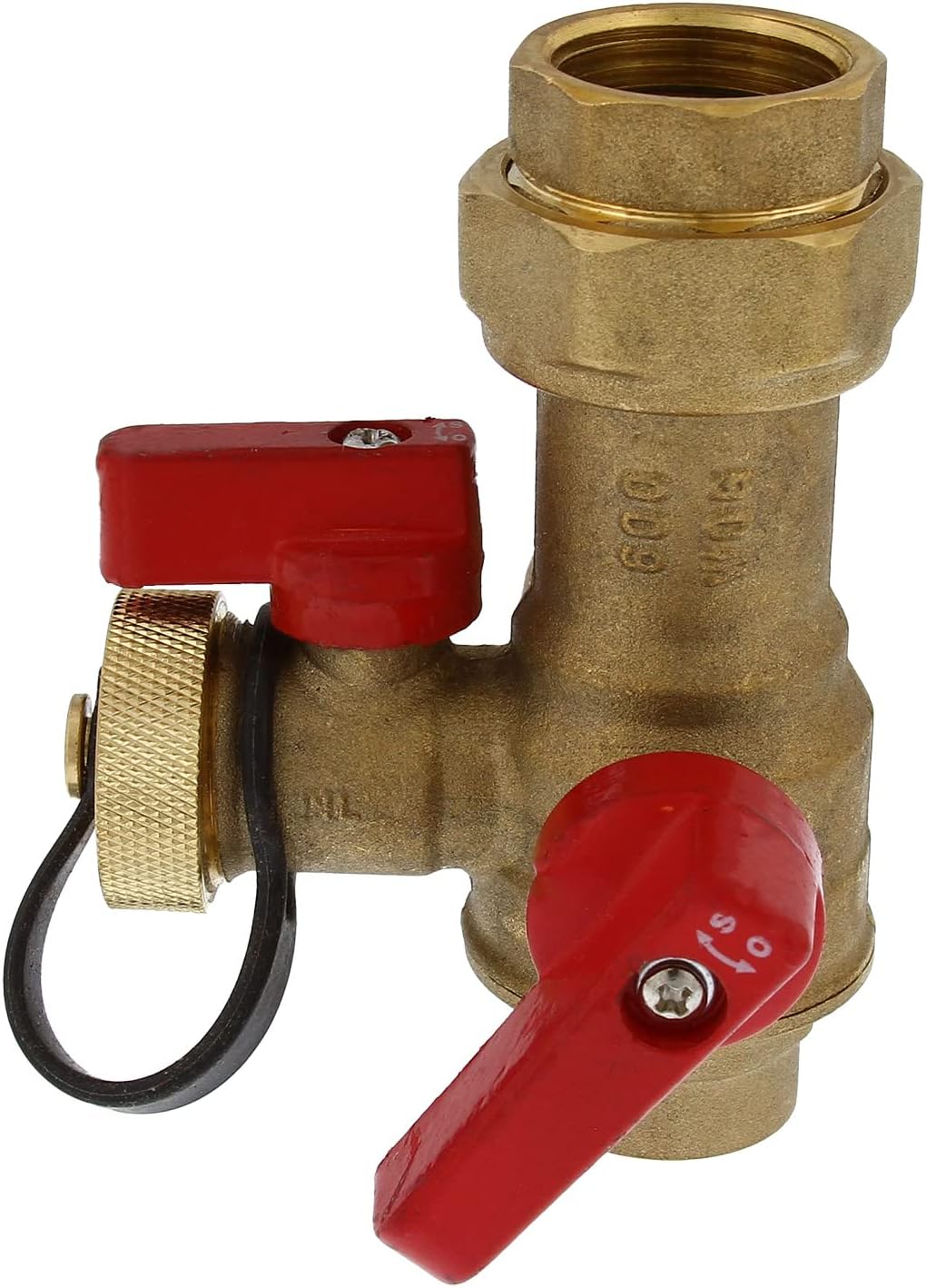 3/4” SWT Tankless Water Heater Valve Service Kit with Pressure Relief Valve and Gas Connector