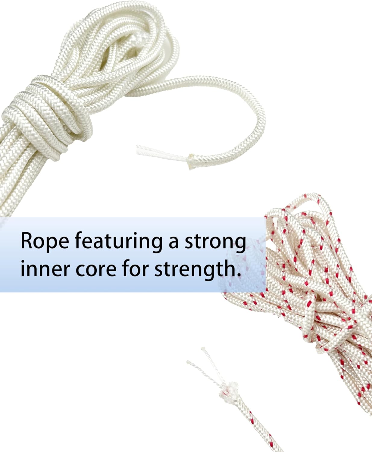 YAMAKATO 16Ft Pull Cord Ropes Assortments 3mm 3.5mm 4mm 5mm