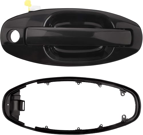 BOXI Manija de puerta exterior delantera derecha del lado del pasajero para Hyundai Santa Fe 2001 2002 2003 2004 2005 2006 (sustituye a 82660-26000