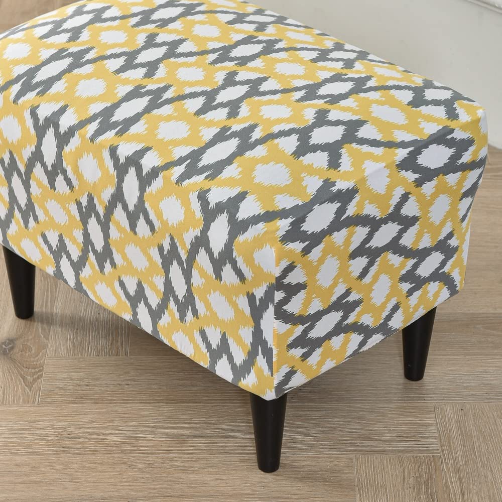Housses Extensibles, Housses De Protection Carrées En Tissu élasthanne Pour Tabouret De Rangement, Repose-pieds, Avec élastique En Bas, Pour Meubles ( | Leroy Merlin
