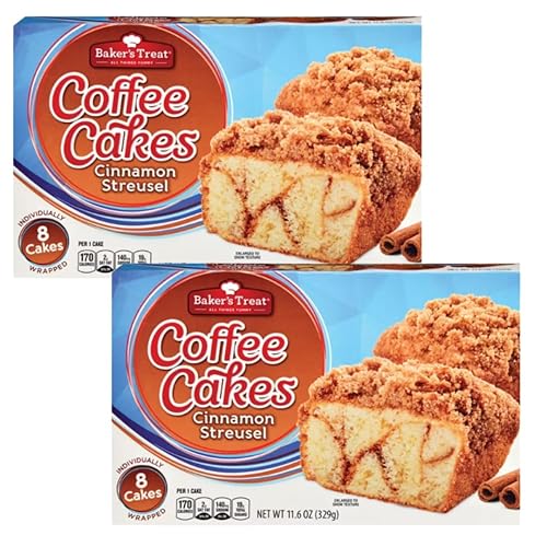 2 Pack - Cinnamon Streusel Cakes – (11.6 oz Total)