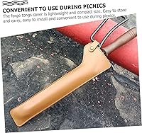 Vista 9 de GANAZONO Cubierta de protección de cuero para pinzas contra incendios, terraza, patio, suministros de campamento al aire libre