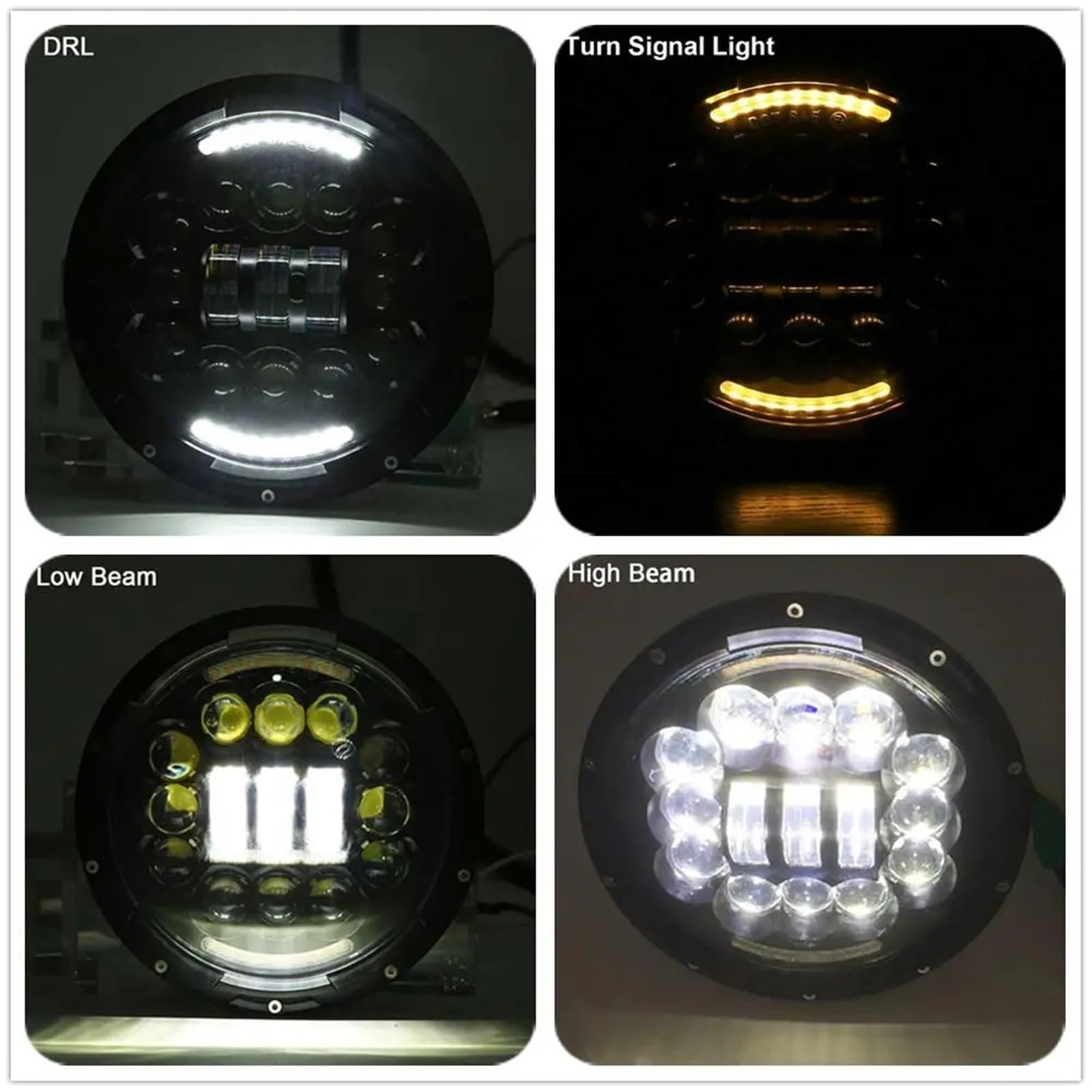 SANCAK Faro Anteriore Per Jeep Per Wrangler JK Lampada Frontale