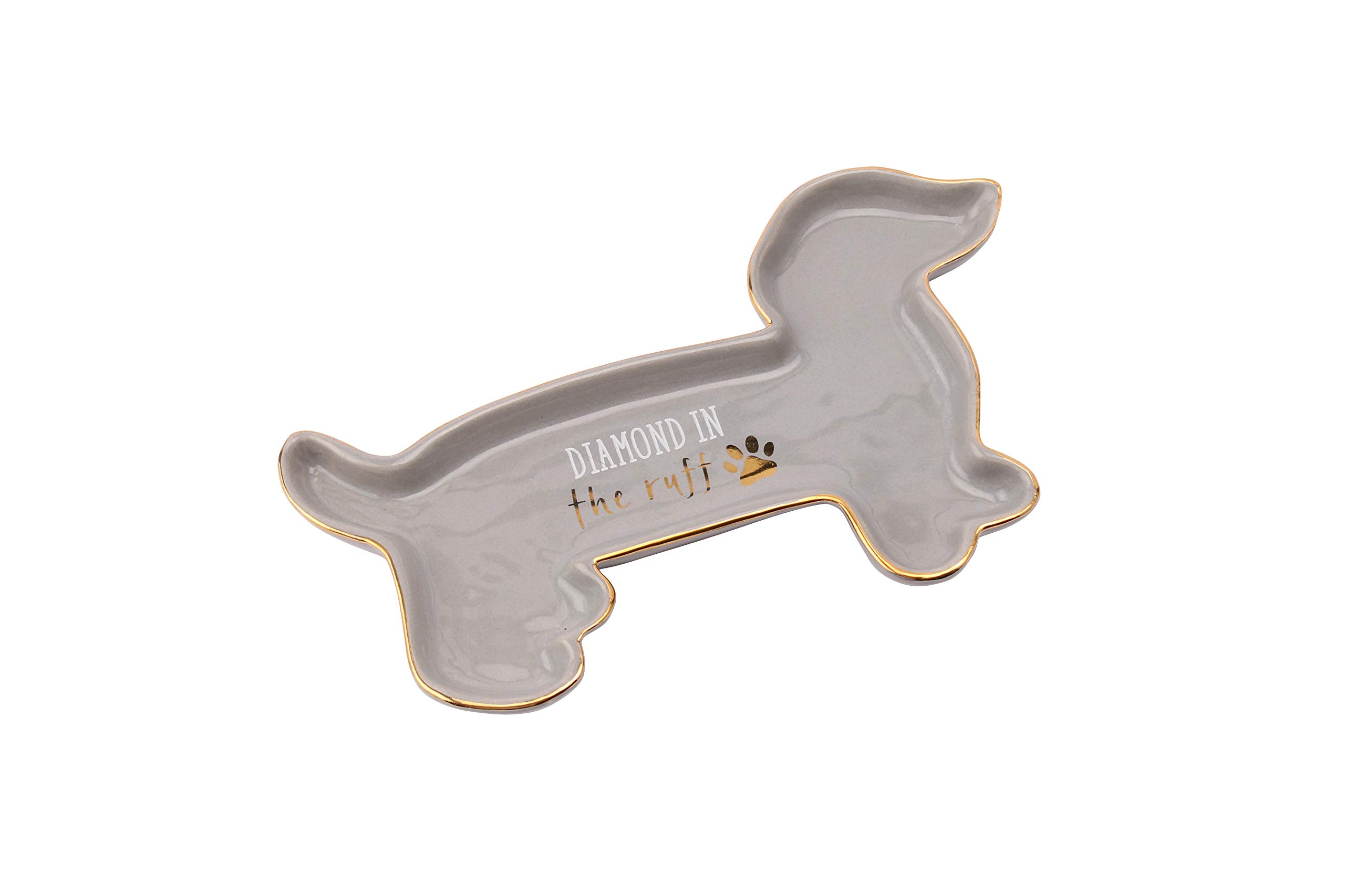 CGB Giftware Paws for Thought 'Diamond in The Ruff' Ring Dish - GB01621