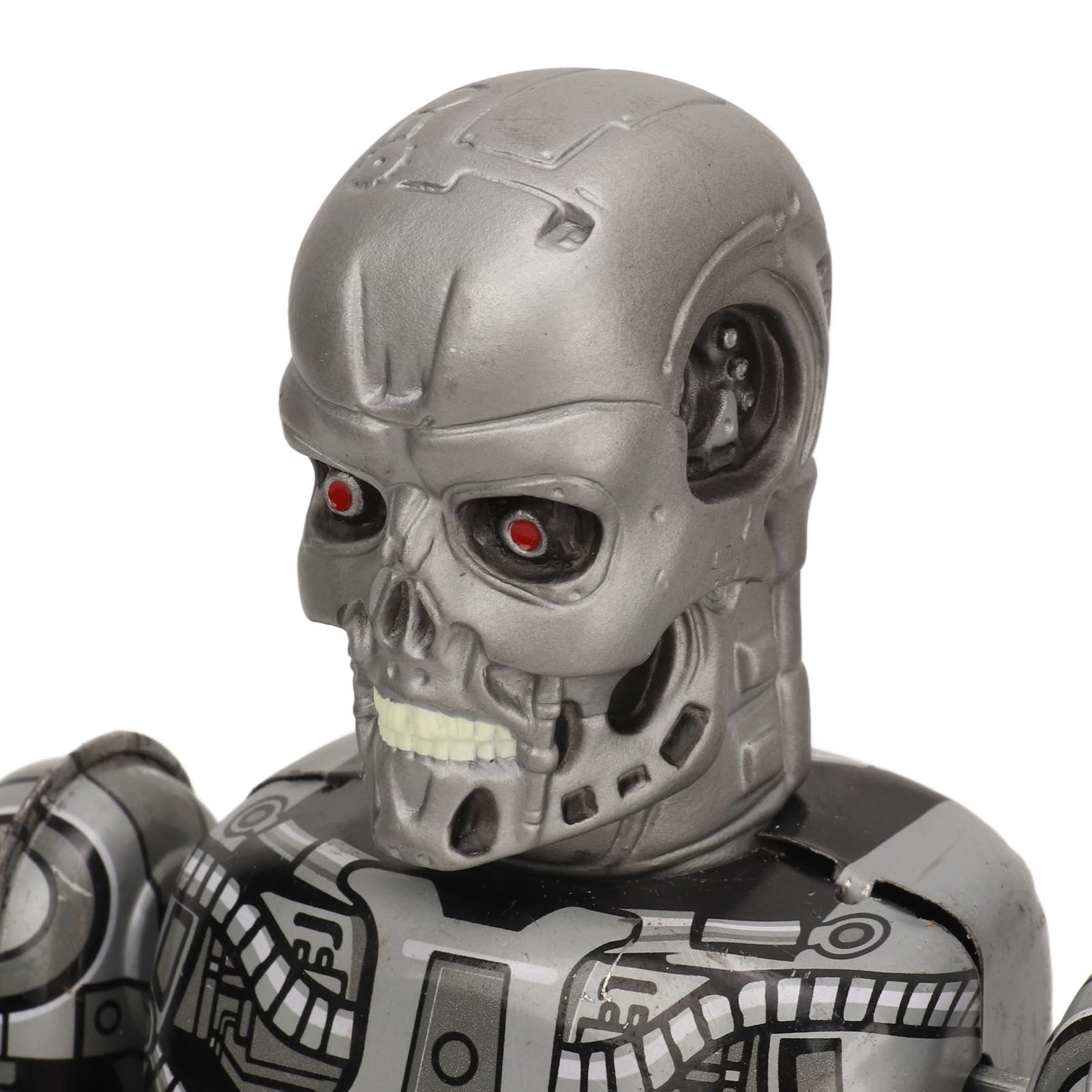 MS288 Giocattolo da Collezione per Adulti Robot retrò Giocattolo di Latta in Metallo con meccanismo a orologeria retrò
