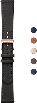 WITHINGS - Premium Leather Wristband for ScanWatch, Steel HR, Steel HR Sport, Move ECG, Move and Steel