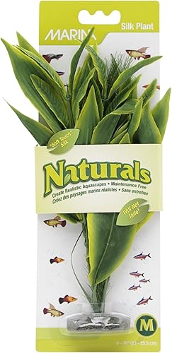 Marina Naturals planta de seda Dracena decoraciĂłn de pecera Marina Naturals planta de seda Dracena decoraciĂłn de pecera