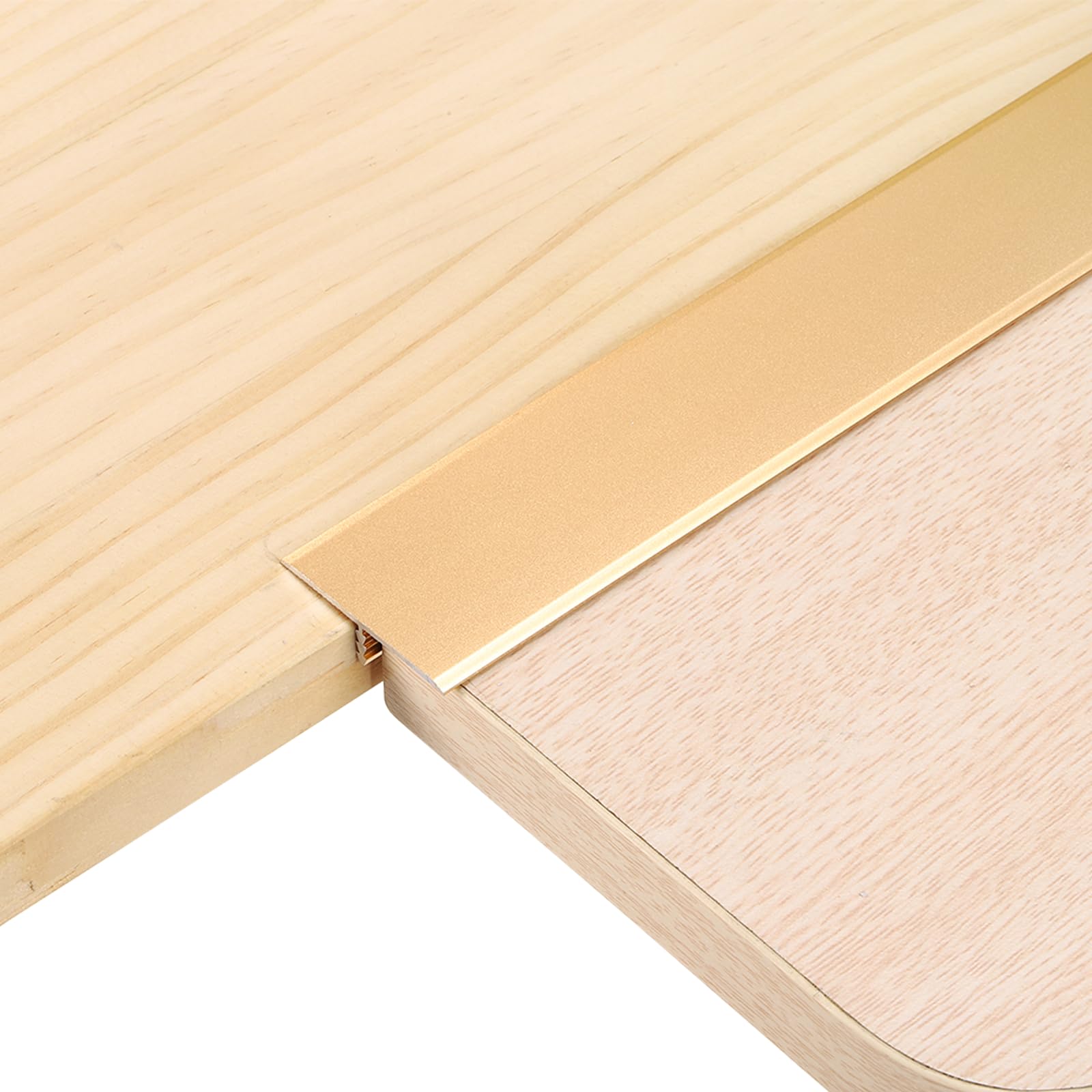 View 1 of ***FACTORY SEALED***uxcell Aluminum T Molding Floor Transition Strip, Gold, 2.9ft