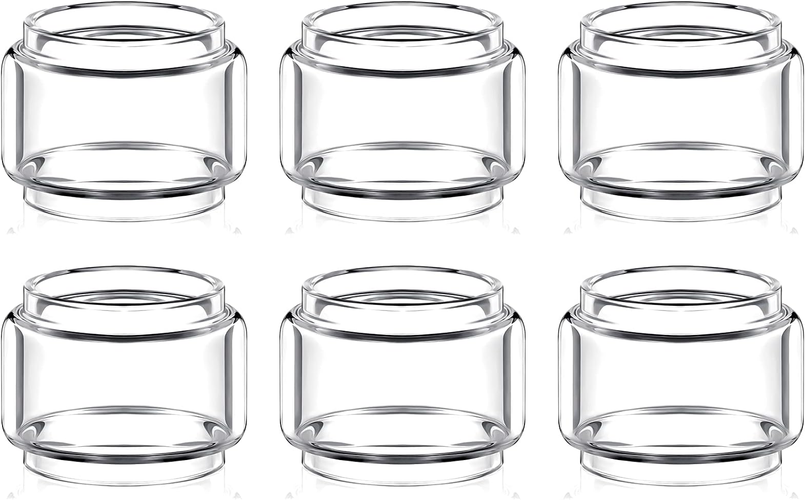 Glass Replacement 6 Pieces Work for zeu-s s-ub o-hm Glass Replacement Protective Cover Skin Glass Case