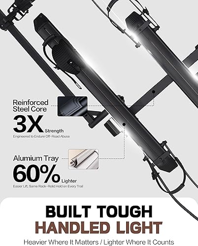 Miniatura 6 de Hitch - Portabicicletas para 2 bicicletas, capacidad de 200 libras, para autos, camiones, SUV, minivans, RV, remolque, soporte de plataforma