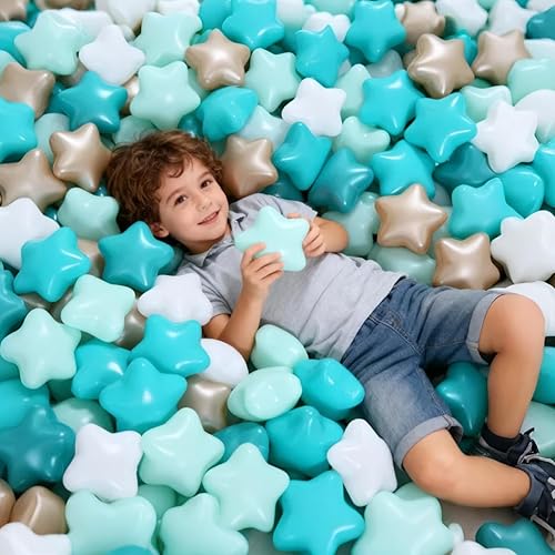 Miniatura 4 de GOGOSO Pelotas para Piscina de Pelotas para Niños Pequeños, Pelotas de Juego de Plástico para Bebés, Pelotas Suaves en Colores Pastel No Tóxicas Sin