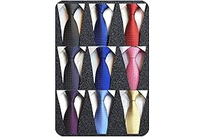 Men's Necktie Classic Silk Tie Woven Jacquard Neck Ties