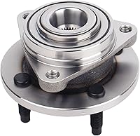 Vista 1 de KUSATEC 513205 Conjunto de cubo de rueda delantera y rodamiento de 4 lengüetas sin ABS compatible con Chevy Cobalt 2005-2010, Saturn Ion 2003-2007