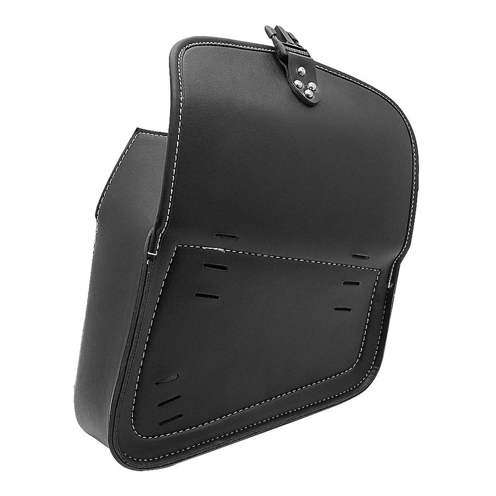 Borse Laterali Moto Per Honda Rebel 300/500 - Borsa Sella In Pelle PU Impermeabile, Grande Capacità - Foto 8