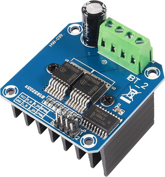 3pcs BTS7960 43A High Power Motor Driver Module/Smart Car Driver Module for Arduino Current Limit