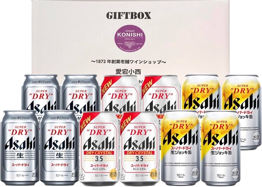 Amazon.co.jp: アサヒスーパードライセット 350ml8缶340ml4缶セット