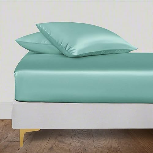 Miniatura 4 de Linenwalas - Sábana bajera de bambú orgánico, ropa de cama natural, suave y refrescante, en una bolsa de regalo (King, gris carbón)