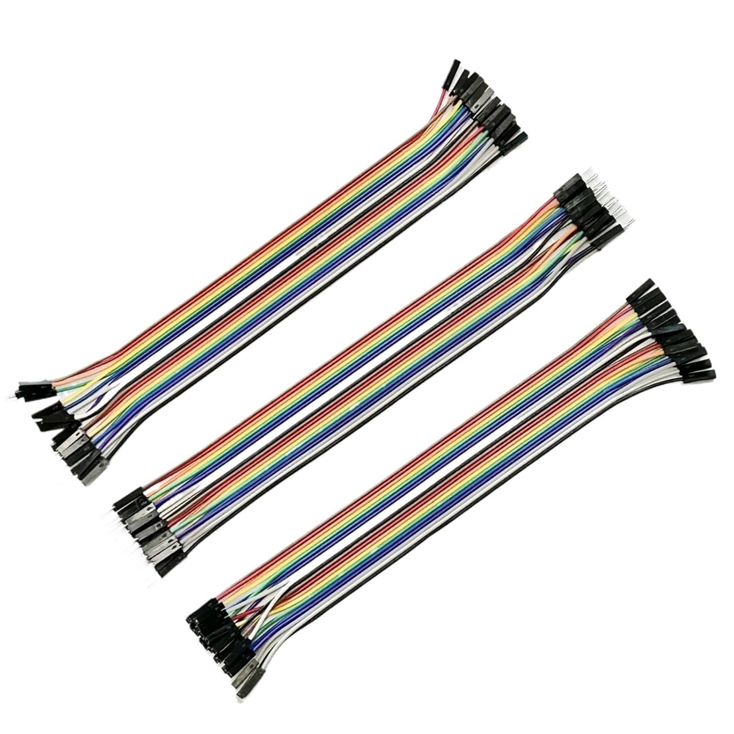20Pin Jumper Wire Line 20cm for DIY Electronics Kit with Male to Male & Female Cable(M-F-20pin)