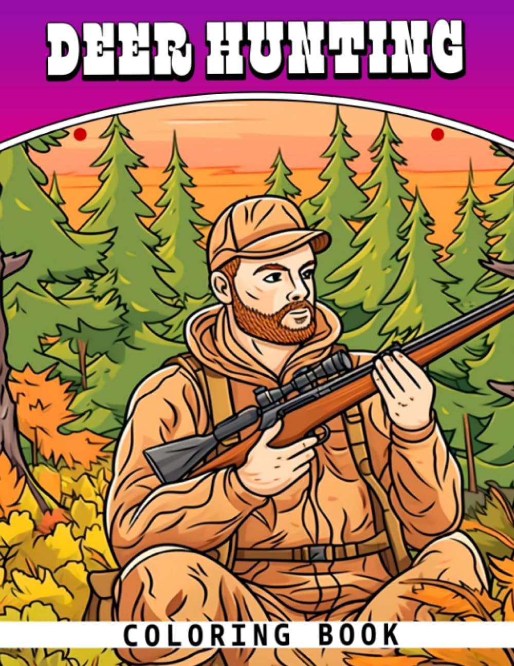 Amazon.com: Deer Hunting Coloring Book: A Unique Collection Of Hunting ...