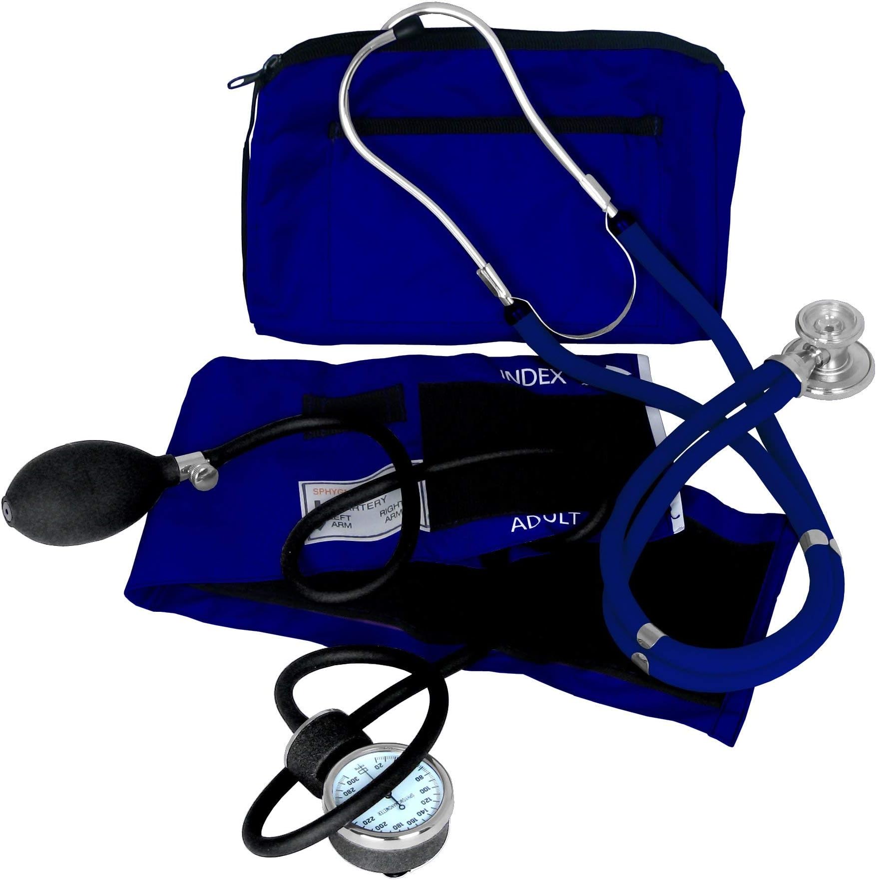 Blood Pressure and Sprague Stethoscope Kit - Royal Blue