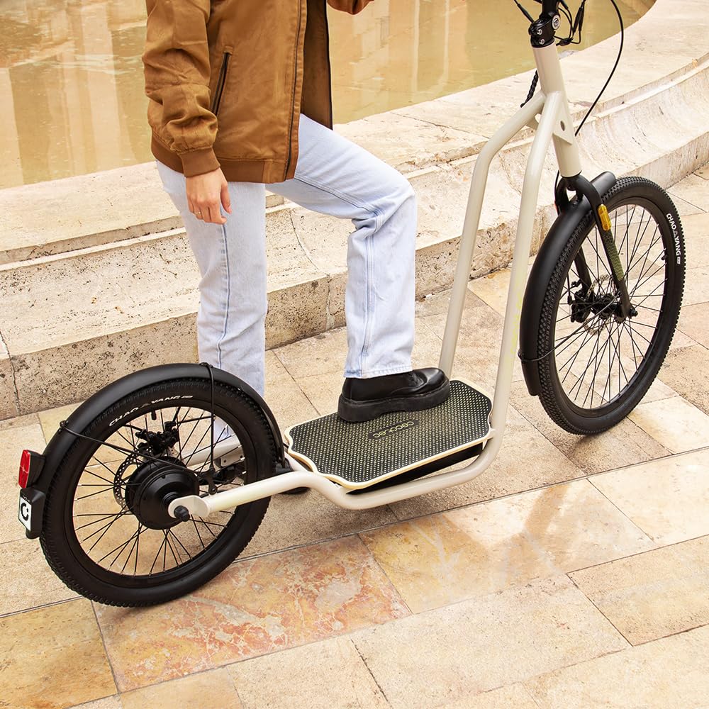 Cecotec Bicinete Trotón Ofrece una Potencia máxima de 1300 W - 1000 W, Autonomía de 50-75 km, Rueda Trasera Fat de 20" y Delantera de 26", Suspensión Delantera, homologada