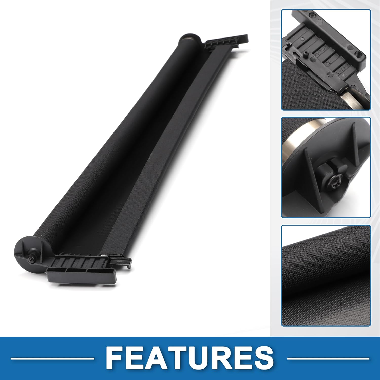 Car Sunroof Sun Shade Cover Assembly No.DoesNotApply for BMW 535i GT 2010 2011 2012 2013 2014 2015 2016 2017 Plastic Black