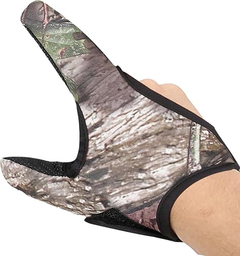 Generico Guantes de pesca de dos dedos | Guante de pesca antideslizante