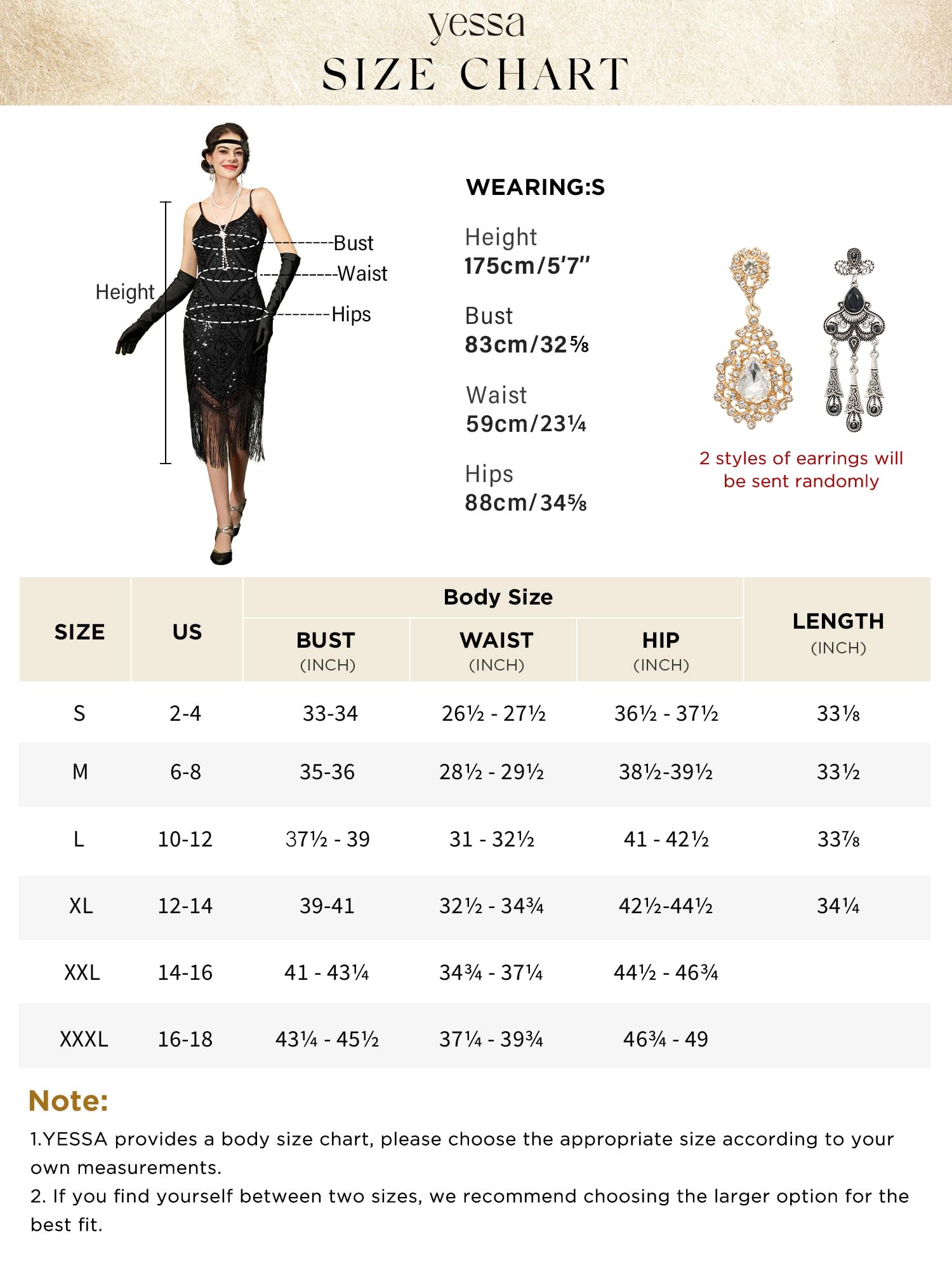 YESSA 20er Jahre Kostüm Damen, Gatsby Kleid mit Accessoires Set, Charleston Flapper Outfit Costumes