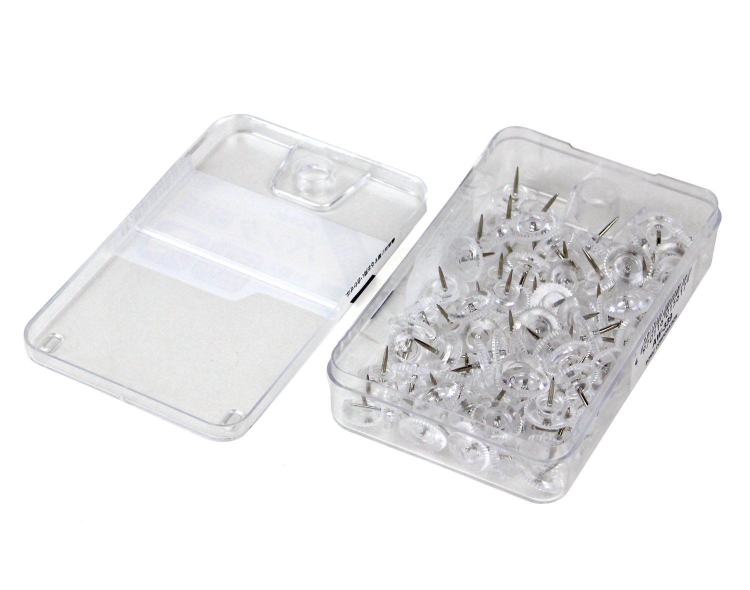 Amazon | ソニック 画鋲 パンタ画鋲 透明 AW-339 | 画びょう・ピン