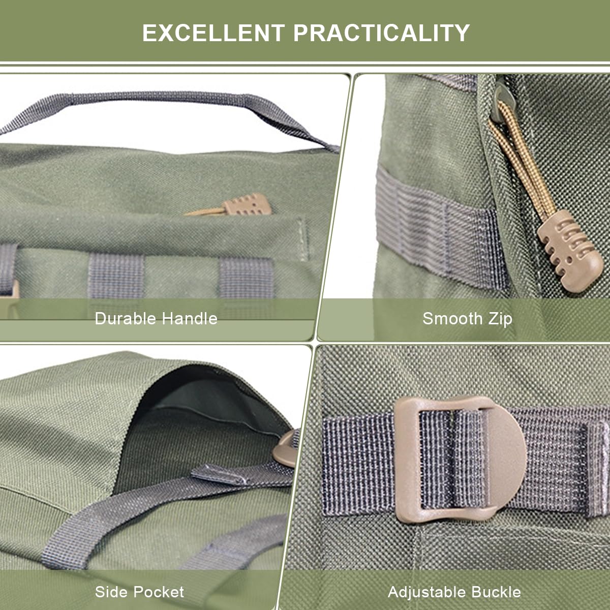 Mochila Pesca,Mochila de Pesca con Bolsillo Principal de Gran Capacidad y Múltiples Bolsillos de Almacenamiento,Mochilas Pesca Multifuncional para Pesca,Camping,Senderismo