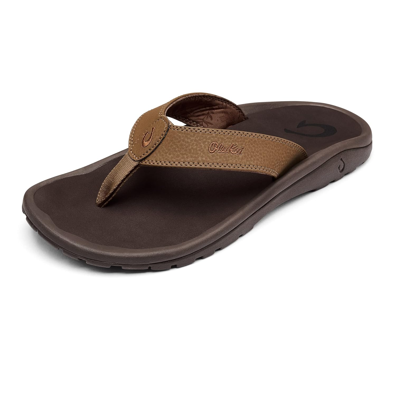 OLUKAI Ohana Men's Beach Sandals, Water Resistant Flip Flops, Arch