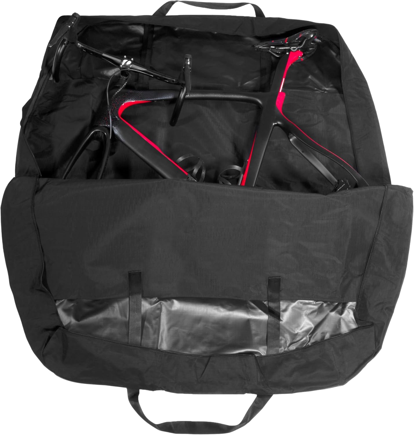 SCICON Soft Bike Bag Travel Basic, Lightweight Bicycle Transport Case for Car & Train Travel 43"x 9"x 35"