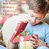 Vista 5 de Juguetes para ansiedad, oruga, juguete para ansiedad, lindo juguete sensorial para el aula, productos sensoriales para autismo para niños pequeños