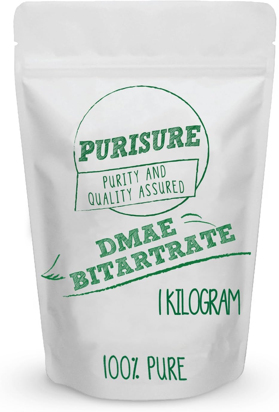 DMAE Bitartrate Powder Nootropic 1kg (2857 Servings